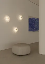 Бра Wave с золотым цоколем A1053 5 см и плафоном из алебастра 1094/30