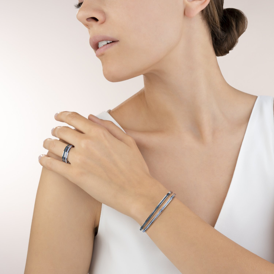 Кольцо Coeur de Lion Hellblau-Silver 18 мм 0129/40-0741 56
