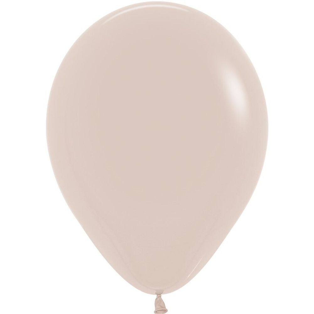 Латексный воздушный шар, цвет белый песок