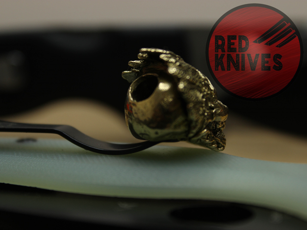 Бусина темлячная "Шаман", латунь