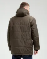 Куртка We Don’t Care Long Puffer Jacket Olive