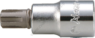 Средняя торцевая головка 1/2" RIBE, 4029-4M12, Hans