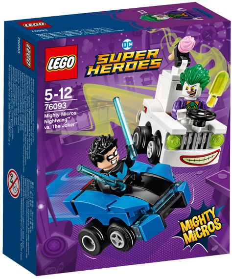 Lego Super Heroes Mighty Micros: Найтвинг против Джокера 76093