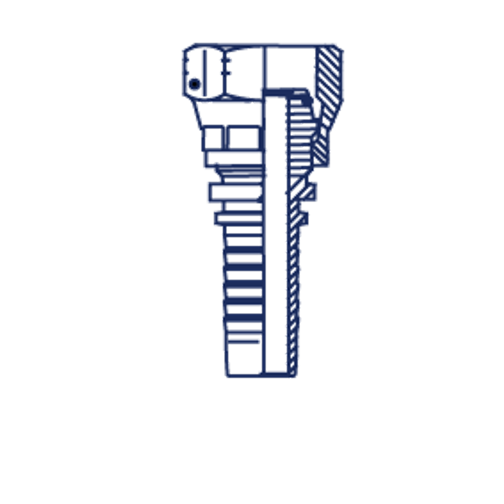 Фитинг DN 20 DKO-L (Г) 30x2 22 накидная гайка