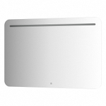 Зеркало Evoform со встроенным LED-светильником 10 W 120х80 см Сенсорный выключатель