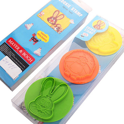 Формочки с поршнем 3 пр "Зверушки" МВ