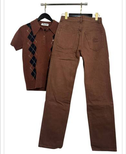 Джинсы MIU MIU