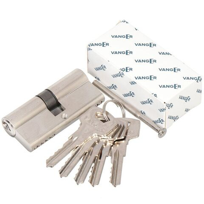 Личинка замка двери Vanger, YC-70-CR, 28030, 70 мм, хром