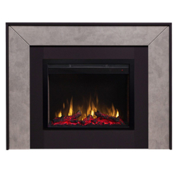 Электрокамин RealFlame Jersey 25,5 GR графит с очагом Saphir 25,5