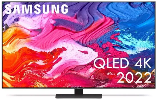 65" Телевизор Samsung QE65Q80B 2022, черный