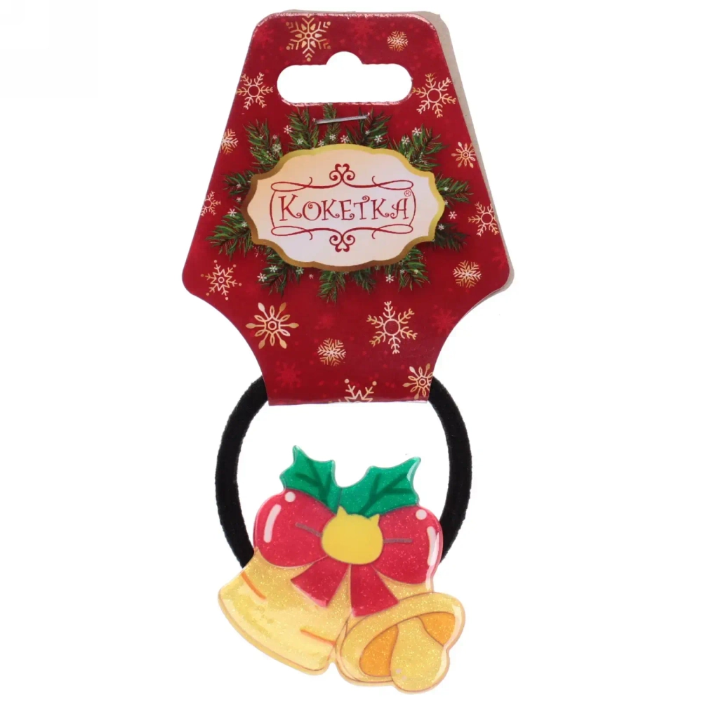 Резинка для волос 1 шт «Darissimo - Звонкие колокольчики», d-5 см (хедер Нг Кокетка)