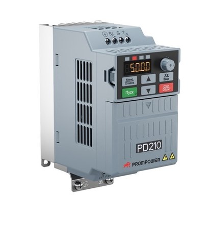 Частотный преобразователь 0.4кВт, 230В, 2.3А, Prompower - PD210-AB004B, Серия PD210