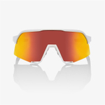 Очки спортивные 100% S3 Soft Tact White / HIPER Red Multilayer Mirror Lens (61034-412-02)