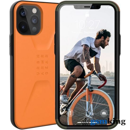 UAG Civilian Series Case for Apple iPhone 12 Mini Orange (Оранжевый)11236D119797
