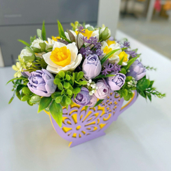 Букет из мыла нарциссы «Фан-вайлет» Magic Benefit Soap