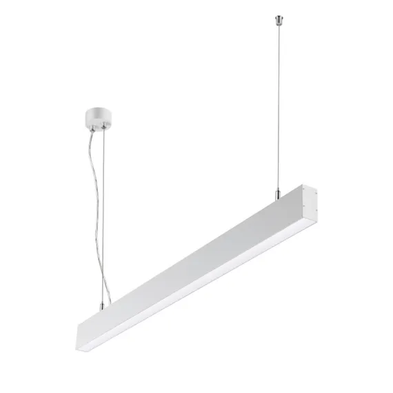 358879 OVER NT22 342 белый Светильник подвесной светодиодный (длина подвесов 1,2м) IP20 LED 4000K 30W вниз + 12W вверх 220V ITER