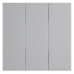 Клавиши для выключателя/переключателя трехклавишного, S70 (серый)