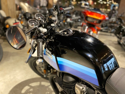 Royal Enfield Continental GT 650 Slipstream Blue (Black Alloy)