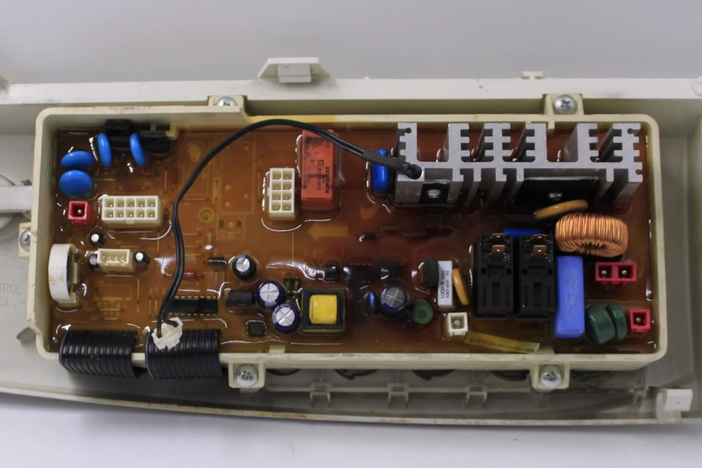 Модуль управления для Samsung WF-S861 (в сборе с пластиком)