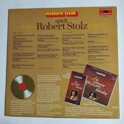 Винтажная виниловая пластинка LP James Last Spielt Robert Stolz (Germany 1977) Salome