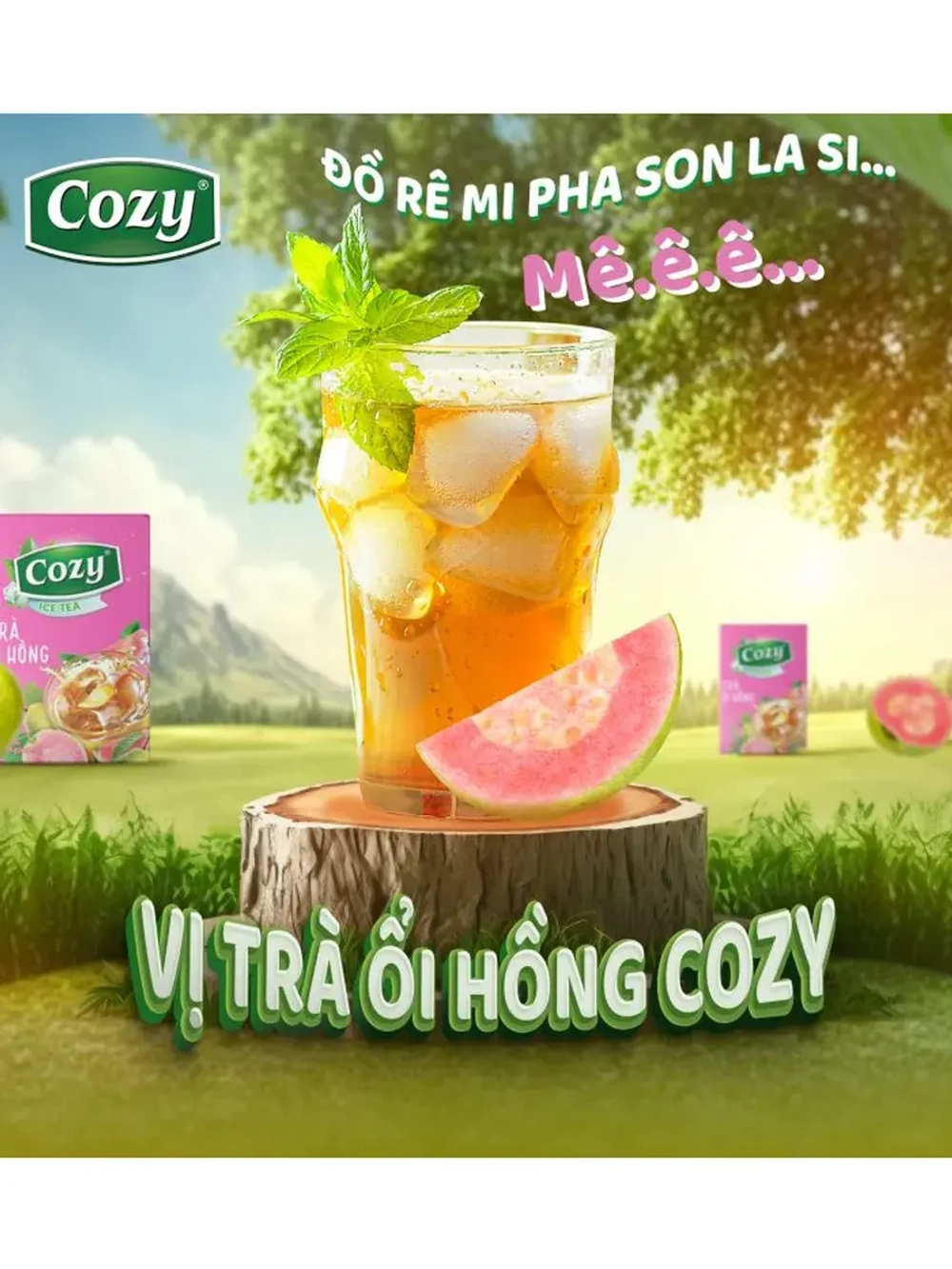 Растворимый вьетнамский чай со вкусом гуавы 240 г