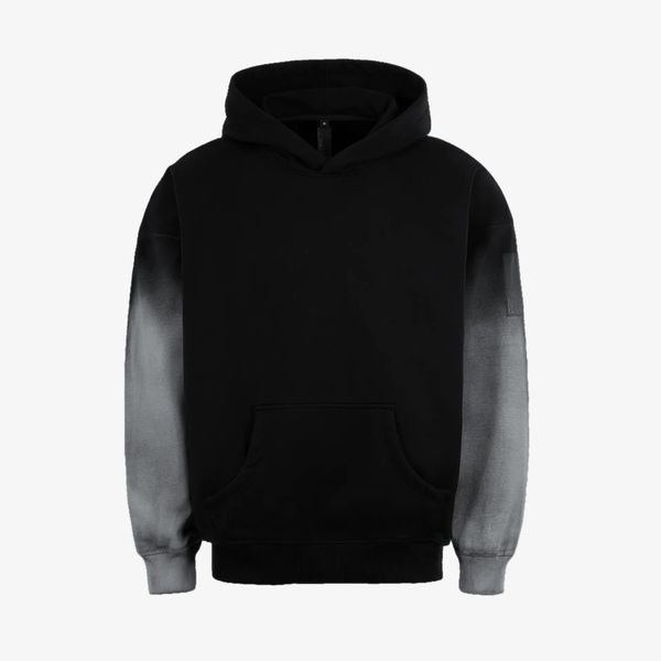 Худи Fade Spray-Painted Heavy Cotton черный - фото 1