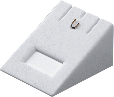 Вкладыш 08/стойка/для серег/подвески/2 прорези/крючок/окошко для бирки/прорезь для