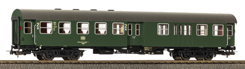 Пассажирский вагон 2-го класса с багажным отделением BD4yg DB, эпоха IV