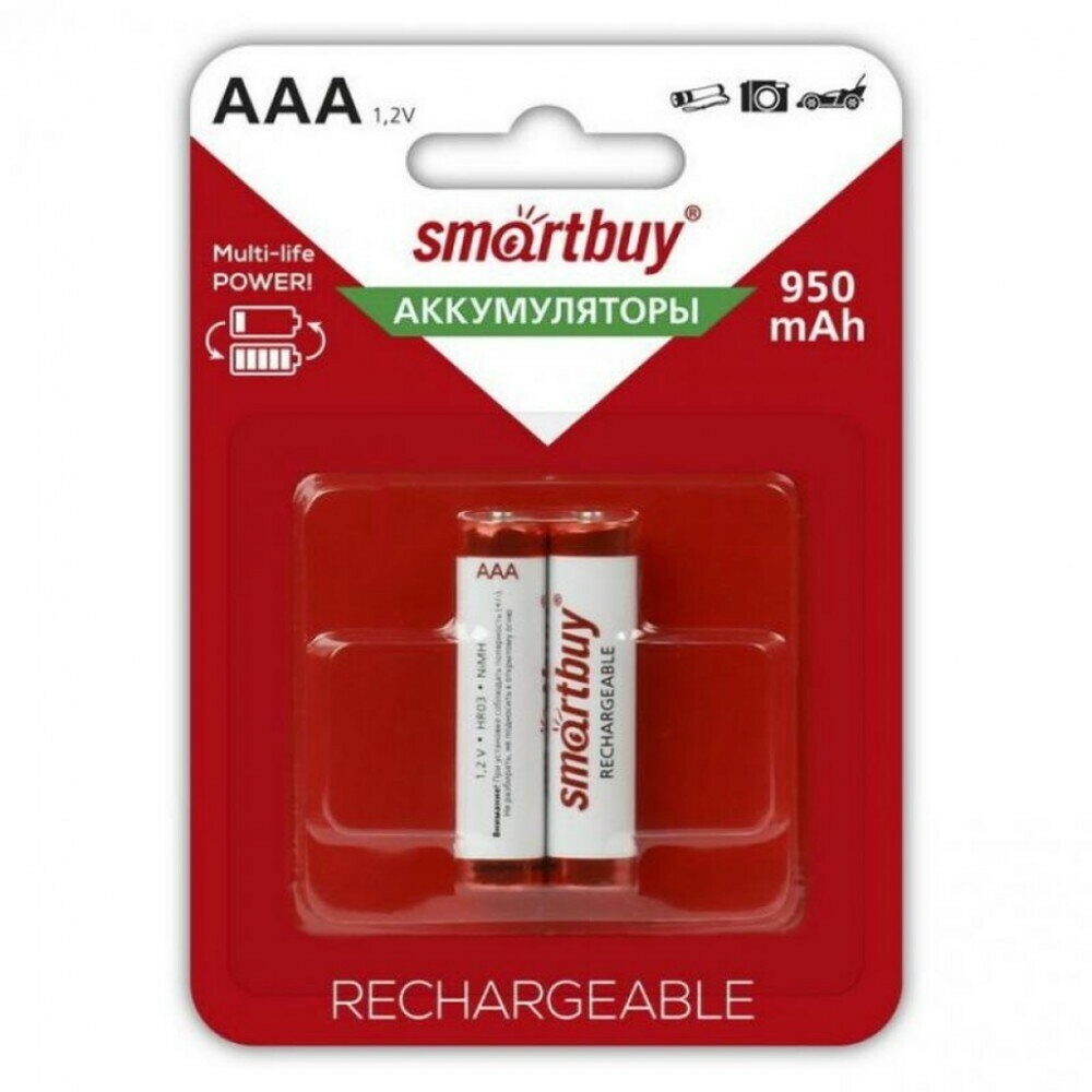 Аккумулятор Smartbuy R03 950 mAh BL/2