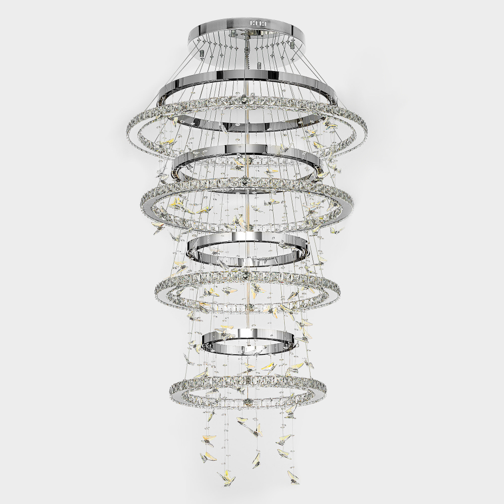 Citilux ETERA CL322090 LED Люстра хрустальная с пультом