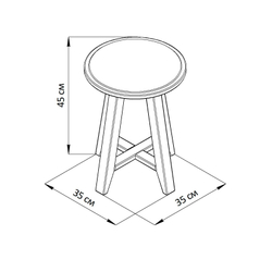 Журнальный столик, комплект приставных столиков из дерева