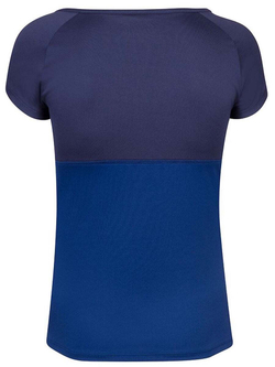 Женская теннисная футболка Babolat Play Cap Sleeve Top Women - Blue
