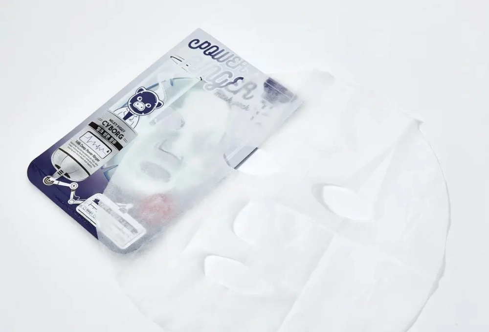 Elizavecca Тканевая маска для лица МОЛОКО Milk Deep Power Ringer Mask Pack