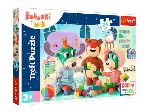 Puzzle - &quot;24 Maxi&quot; -  Treflik&#39;s games before bed time - Good night, Trefliks