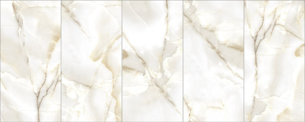 Керамогранит Arcadia Ceramica Primo Onyx 60x120 см 1.44 м² полированный цвет бежевый