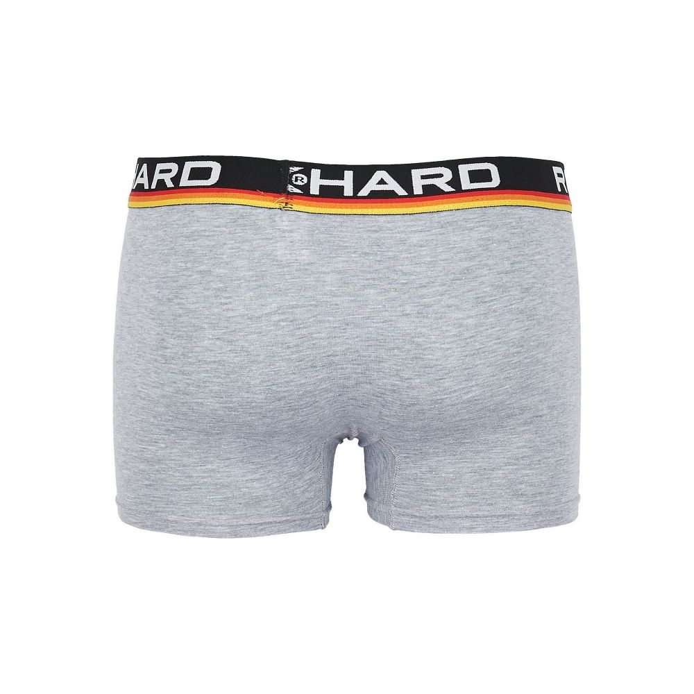 Мужские трусы боксеры светло-серые меланжевые набор 3 в 1 Rockhard RH37006