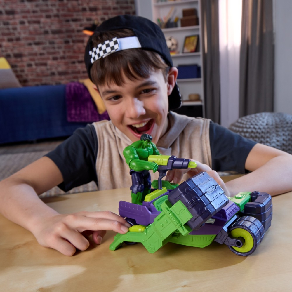 Hasbro G0891 — Грузовик Халка Blast & Smash с фигуркой VenomVersus Мстители G0891 — фото 11