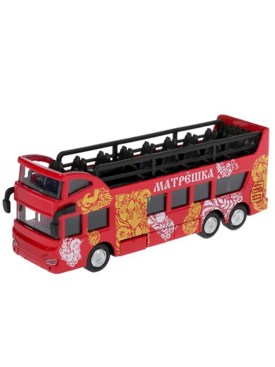 Игрушечный транспорт Автобус двухэтажный