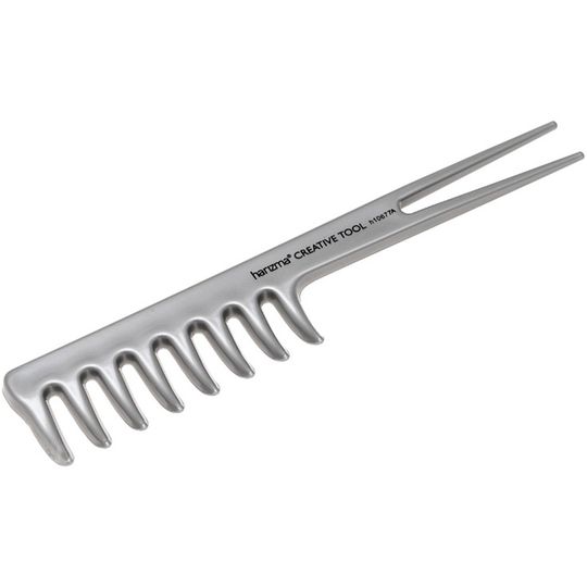 Расческа для укладки Harizma, с разделителем (h10677A)