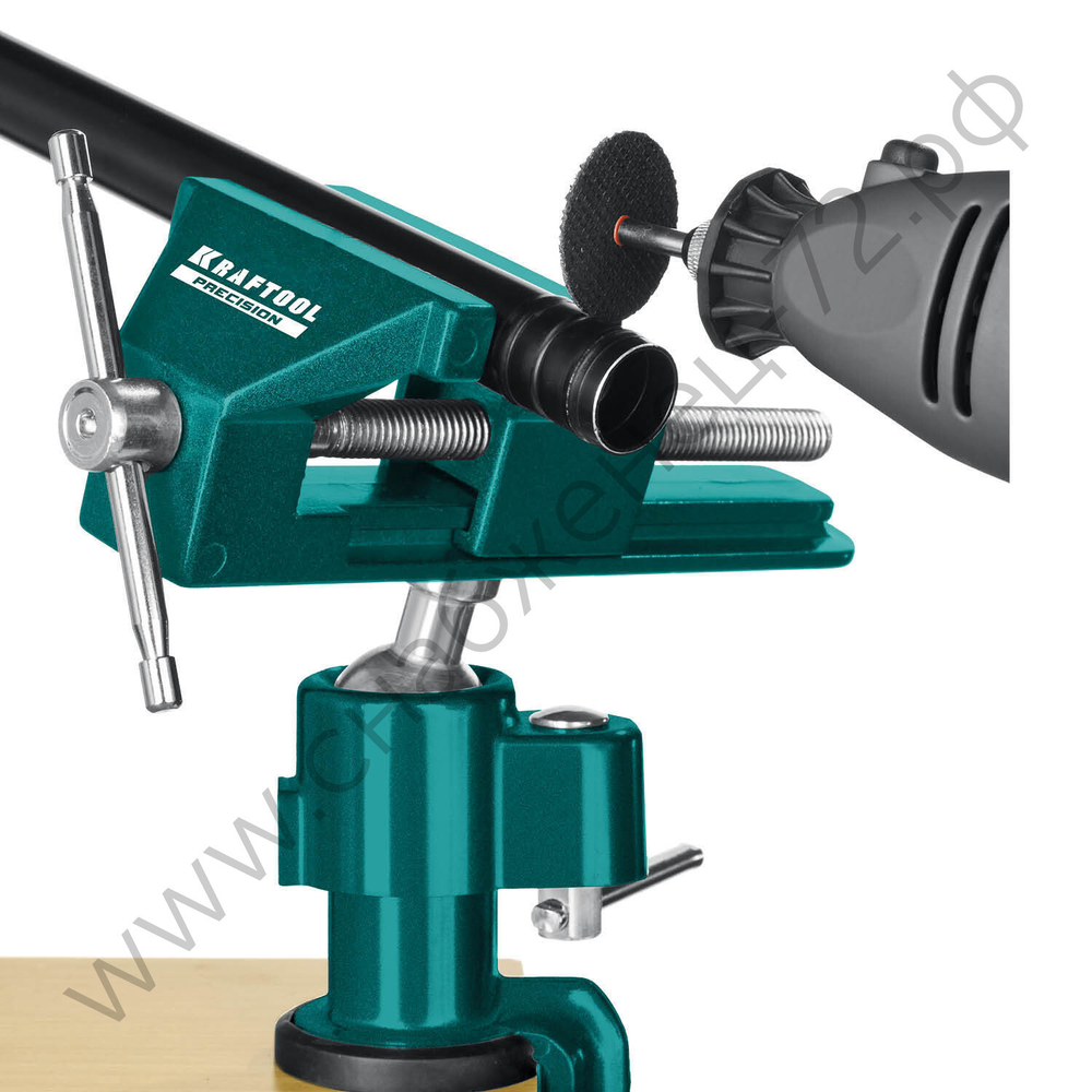 KRAFTOOL PRECISION 75 мм, Шарнирно-поворотные тиски (32711-75)