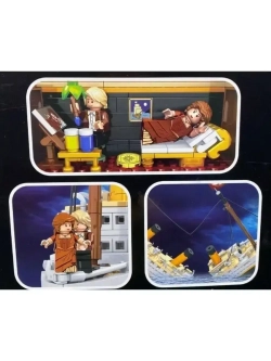 Конструктор большой корабль Титаник 1507 деталей