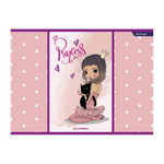 Альбом для рисования Alingar, формат А4, 24 листа, офсет, серия "Princess"