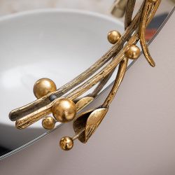 Зеркало настенное «Атлантис» Бронза