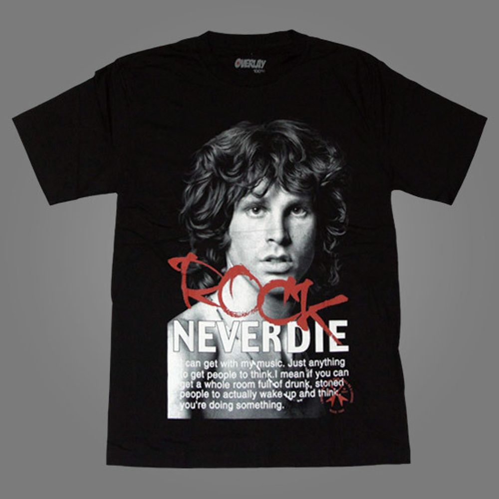 Футболка Jim Morrison ( Rock Never die )