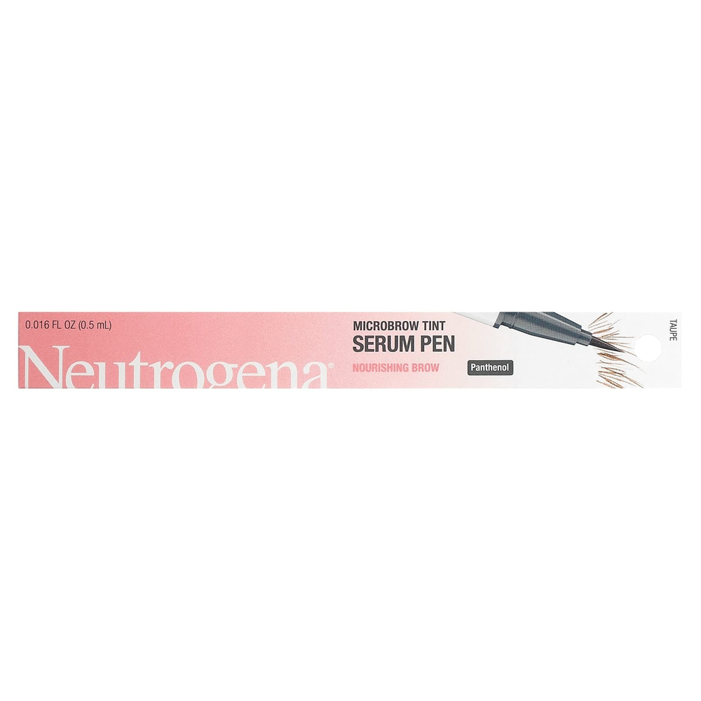 Neutrogena, Сыворотка-ручка Microbrow, серо-коричневый, 0,5 мл (0,016 жидк. унц.)