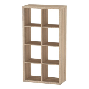 Cтеллаж Фора 8, 77*38*147 см, дуб беленый