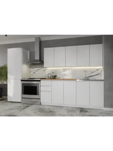 Кухонный гарнитур 2м модульный 200х215 см Мори