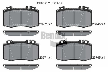 BENDIX Braking - BPD1283