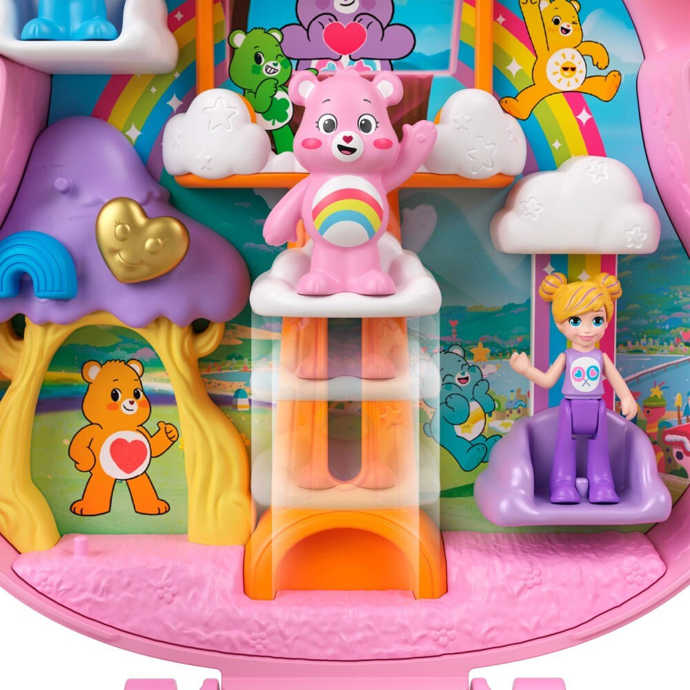 Polly Pocket X Care Bears - Компактный набор Care Bears + аксессуары JCC14