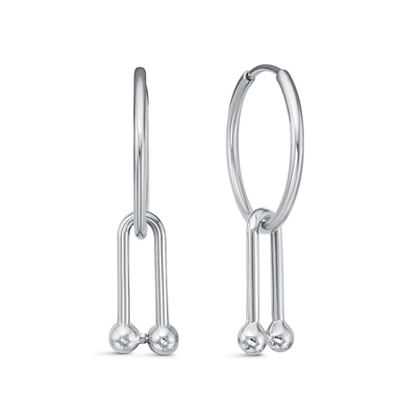 Серьги из серебра 925 пробы